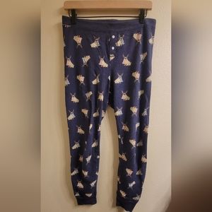 Old Navy Reindeer Pug Jogger Pajama Pants